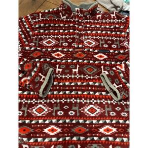 southern marsh aztec quarter zip long sleeve unsized